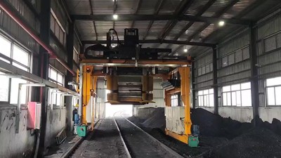 WATT-iSmart 火车翻车机卸煤车厢智能清扫系统